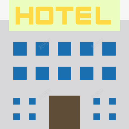 酒店旅游196公寓图标svg_新图网 https://ixintu.com 公寓 旅游196 酒店