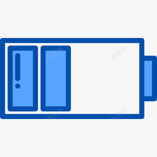电池能源生态4蓝色图标svg_新图网 https://ixintu.com 电池 能源生态4 蓝色