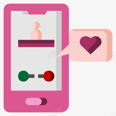 智能手机爱与浪漫15平板图标图标