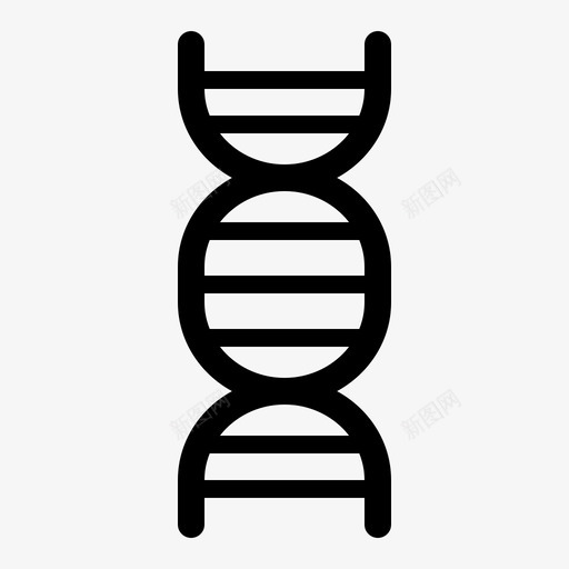 dna染色体遗传图标svg_新图网 https://ixintu.com dna 分子 染色体 螺旋 遗传