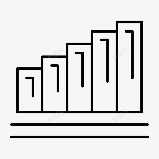 分析条形图业务图标svg_新图网 https://ixintu.com 业务 分析 图表 战略 条形图 财务