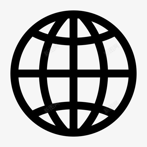 全球地球互联网图标svg_新图网 https://ixintu.com 世界 互联网 全球 地球 网上购物