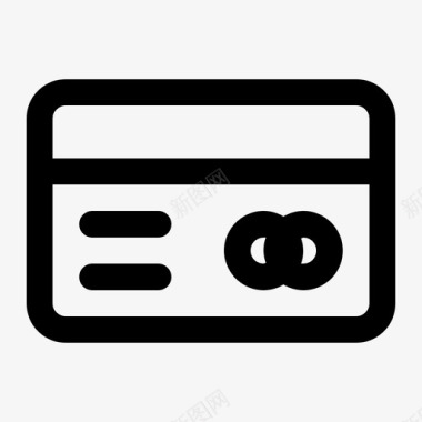 信用卡企业公司图标图标
