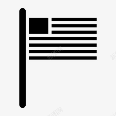 旗帜国家自由图标图标