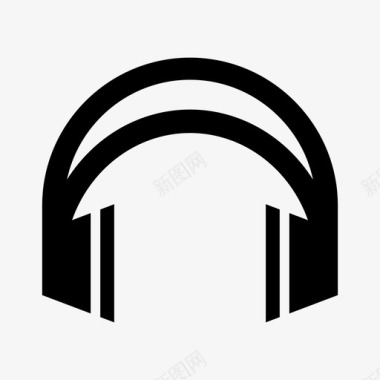 耳机音频设备图标图标