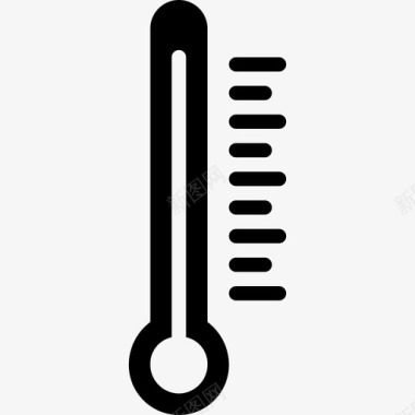 温度天气200字形图标图标