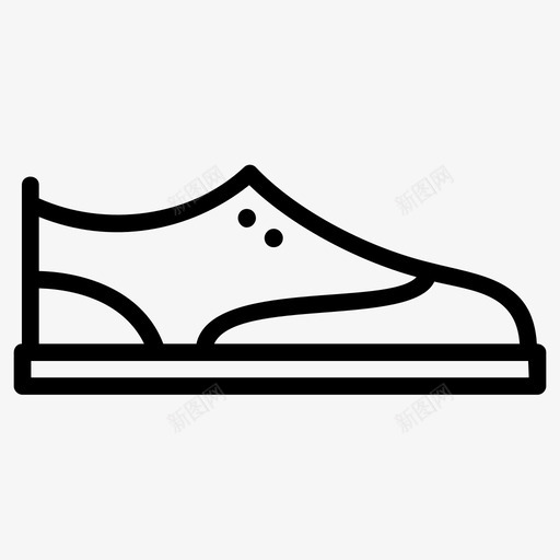 鞋运动鞋图标svg_新图网 https://ixintu.com 运动鞋