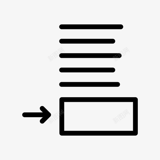 段落后空格文本段落后图标svg_新图网 https://ixintu.com 文本 段落后 空格 落后