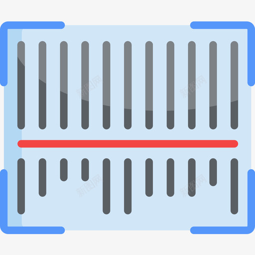 条形码黑色星期五40扁平图标svg_新图网 https://ixintu.com 扁平 星期五 条形码 黑色