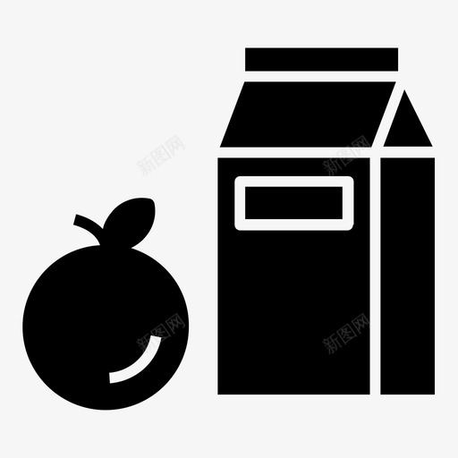 产品食品产品水果购物图标svg_新图网 https://ixintu.com 产品 图标 字形 水果 购买 购物 食品