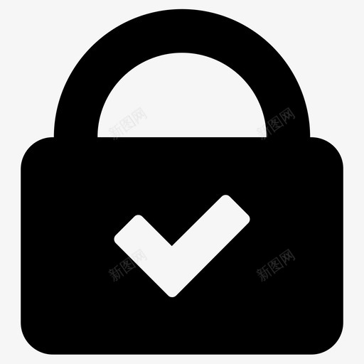 安全访问锁定图标svg_新图网 https://ixintu.com 安全 密码 挂锁 访问 锁定