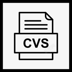 cvscvs文件文件图标文件类型格式高清图片