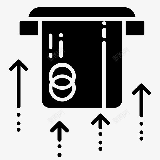 插入帐单发票图标svg_新图网 https://ixintu.com 付款 发票 帐单 插入 收据