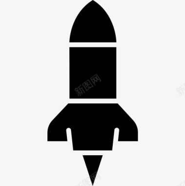 火箭商业354固体图标图标