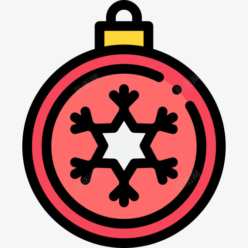 圣诞饰品131线性颜色图标svg_新图网 https://ixintu.com 圣诞 线性 颜色 饰品