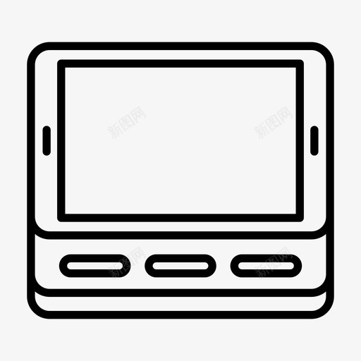 手机电子产品小工具图标svg_新图网 https://ixintu.com 小工 屏幕 工具 平板电脑 手机 电子产品 电脑 电话线