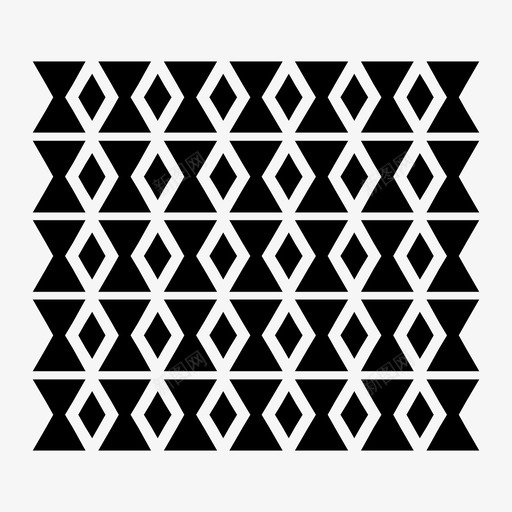 几何菱形菱形图案图标svg_新图网 https://ixintu.com 几何 几何形 图案 形状 菱形 重复