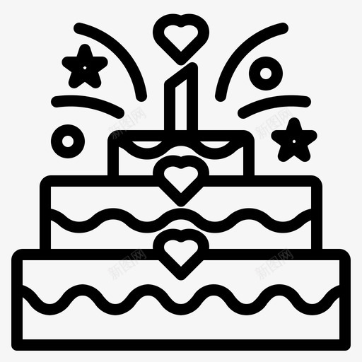 蛋糕约会幸福图标svg_新图网 https://ixintu.com 在一起 幸福 微笑 情人节 惊喜 提纲 约会 蛋糕