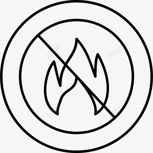 没有火消防员地方图标svg_新图网 https://ixintu.com 地方 没有火 消防员