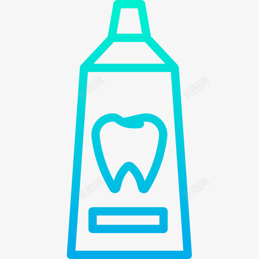 牙膏牙科15梯度图标svg_新图网 https://ixintu.com 梯度 牙科 牙膏