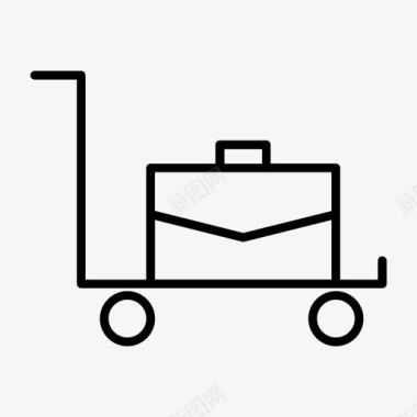 购物车送货商务送包图标图标