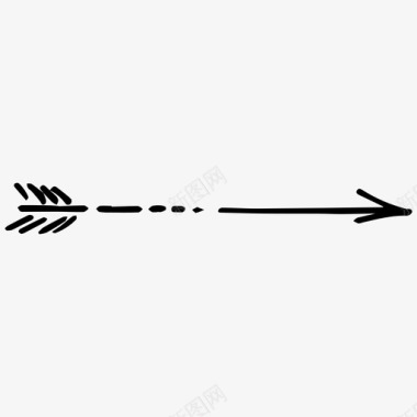箭弓和箭方向图标图标