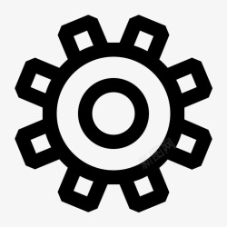网站修复设置cog移动应用程序图标高清图片