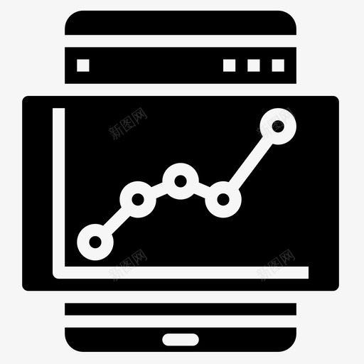 统计平板电脑应用4填充图标svg_新图网 https://ixintu.com 填充 平板电脑应用4 统计