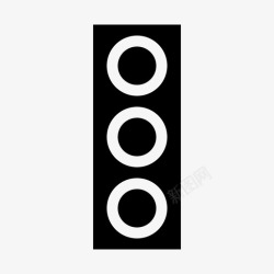 停车灯停车灯道路标志停车信号图标高清图片