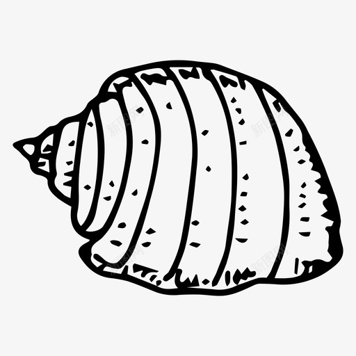 贝壳蛤蜊海洋图标svg_新图网 https://ixintu.com 世界 海底 海洋 珍珠 蛤蜊 贝壳