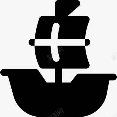 海盗船海盗46装满了图标图标