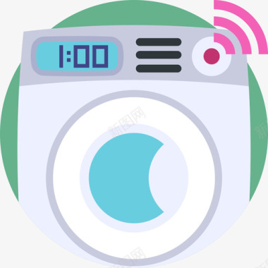 洗衣机smarthome6平板图标图标
