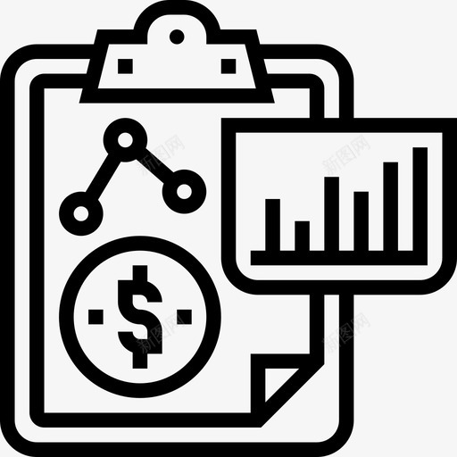 投资财务战略9线性图标svg_新图网 https://ixintu.com 战略 投资 线性 财务