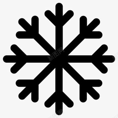 雪寒冷季节图标图标