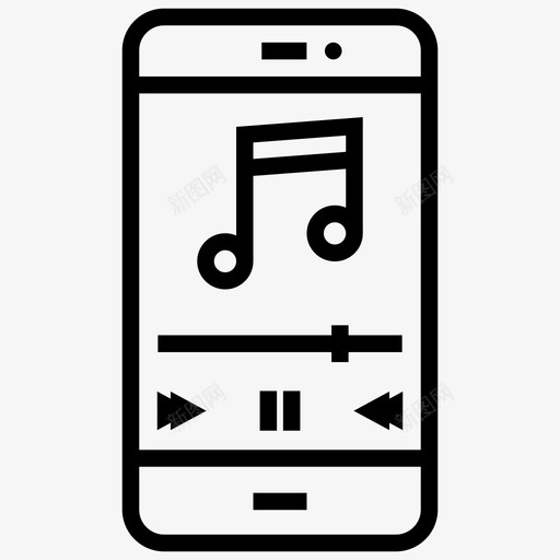 移动音频移动应用程序移动媒体图标svg_新图网 https://ixintu.com 图标 媒体 应用程序 歌曲 登录 移动 音乐 音频 页面