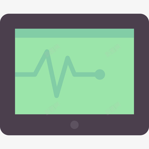 心电图葬礼5平坦图标svg_新图网 https://ixintu.com 平坦 心电图 葬礼5