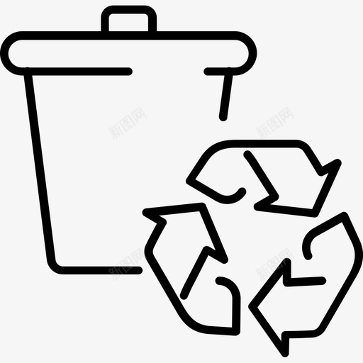 回收巴苏拉市政图标svg_新图网 https://ixintu.com 回收 固体 工业 市政 废物 苏拉