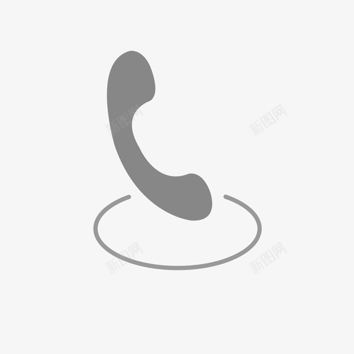 电话svg_新图网 https://ixintu.com 电话 填充 扁平