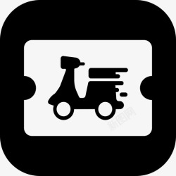 矢量24小时送外卖图标外卖送券高清图片