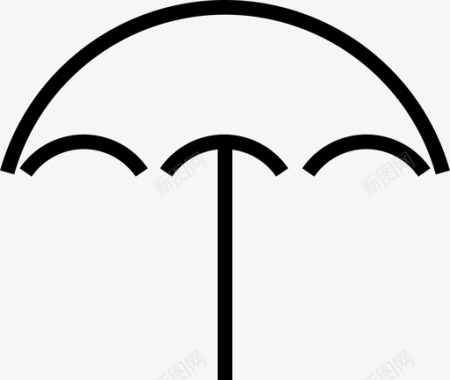 伞云防护图标图标