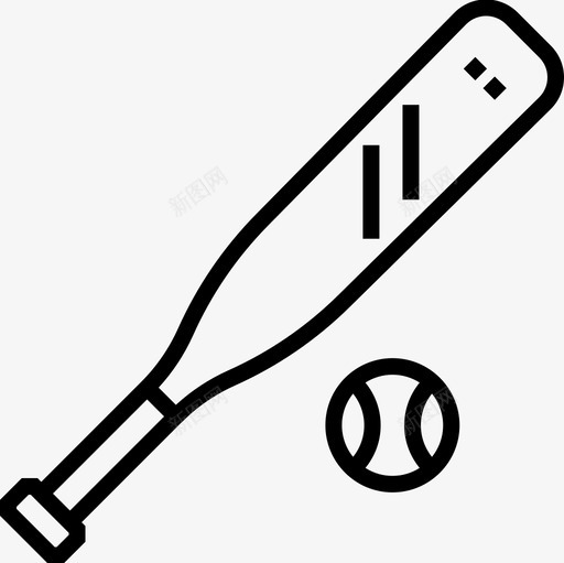 棒球美国13岁直线型图标svg_新图网 https://ixintu.com 13岁 棒球 直线 线型 美国