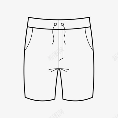 泳衣衣服裤子图标图标