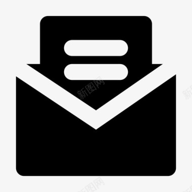 邮件业务信件图标图标