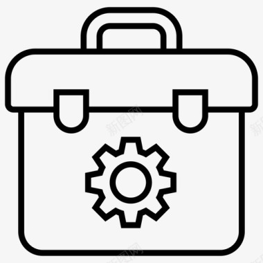 工具箱维护工具包维修工具包图标图标