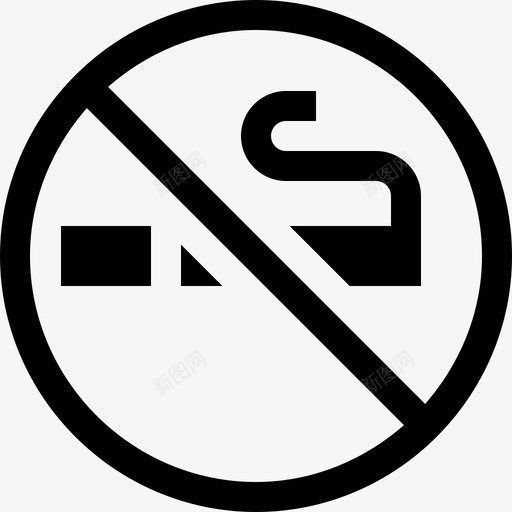 禁止吸烟电影院36号已满图标svg_新图网 https://ixintu.com 36号 吸烟 已满 电影院 禁止
