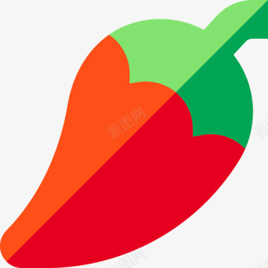 墨西哥辣椒29平淡图标图标
