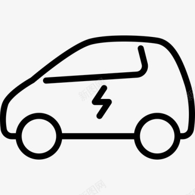 电动车环保能源图标图标