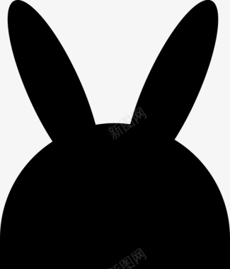 兔子动物服装图标图标