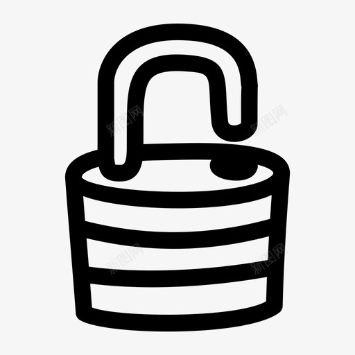 锁定打开解锁绘制工作图图标svg_新图网 https://ixintu.com 绘制工作图 解锁 锁定打开