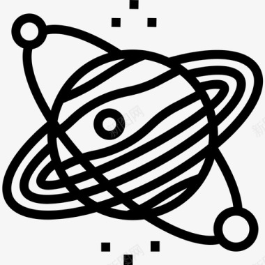 海王星空间123直线图标图标